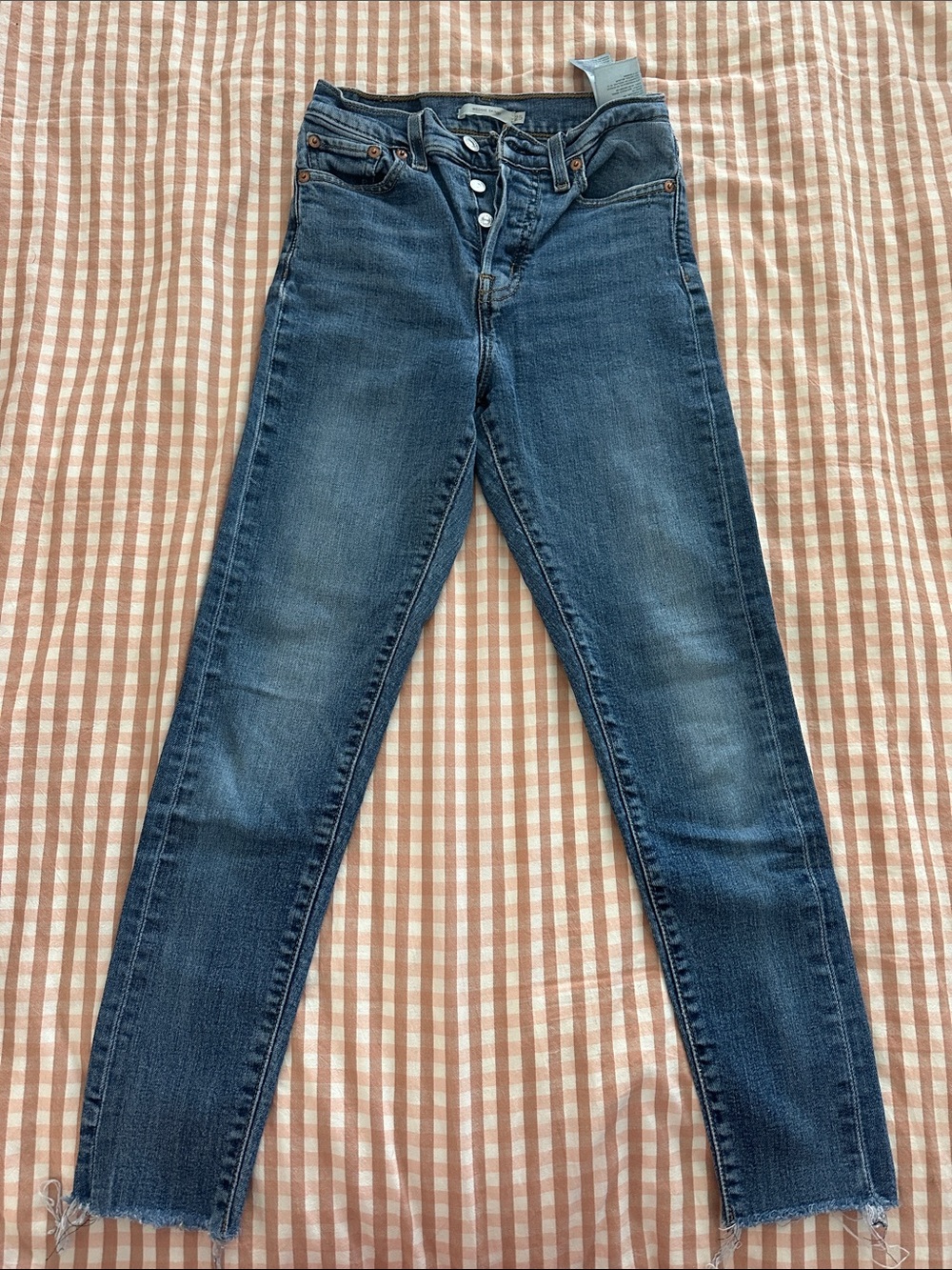 Levi's Women's Skinny Jeans - Dark Blue Wash